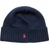 Polo Ralph Lauren 2/30 MERINO WL RWS-HAT-AC-HAT Blå