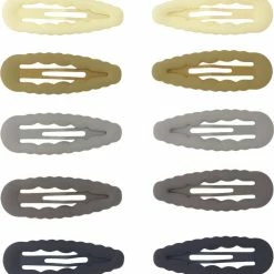 Konges Sløjd 10-PACK JUNIOR HAIRCLIPS SCALLOP BLUE