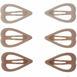 Konges Sløjd 10-PACK BABY HAIR CLIPS HEART ROUGE PACK