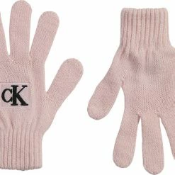 Calvin Klein MONOGRAM RIB GLOVES TKY
