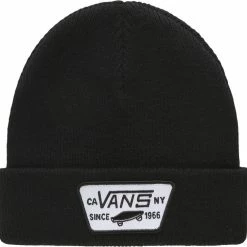 Vans BY MILFORD BEANIE BOYS Black Black