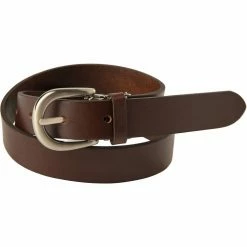 Milk & Soda DEXTER LEATHER BELT CHOCOLATE M(3-6YRS)