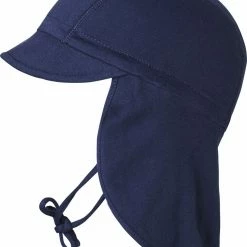 Mp Denmark Sami Cap With Neck Shade Blue