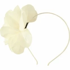 Milk & Soda PEONY HEADBAND IVORY